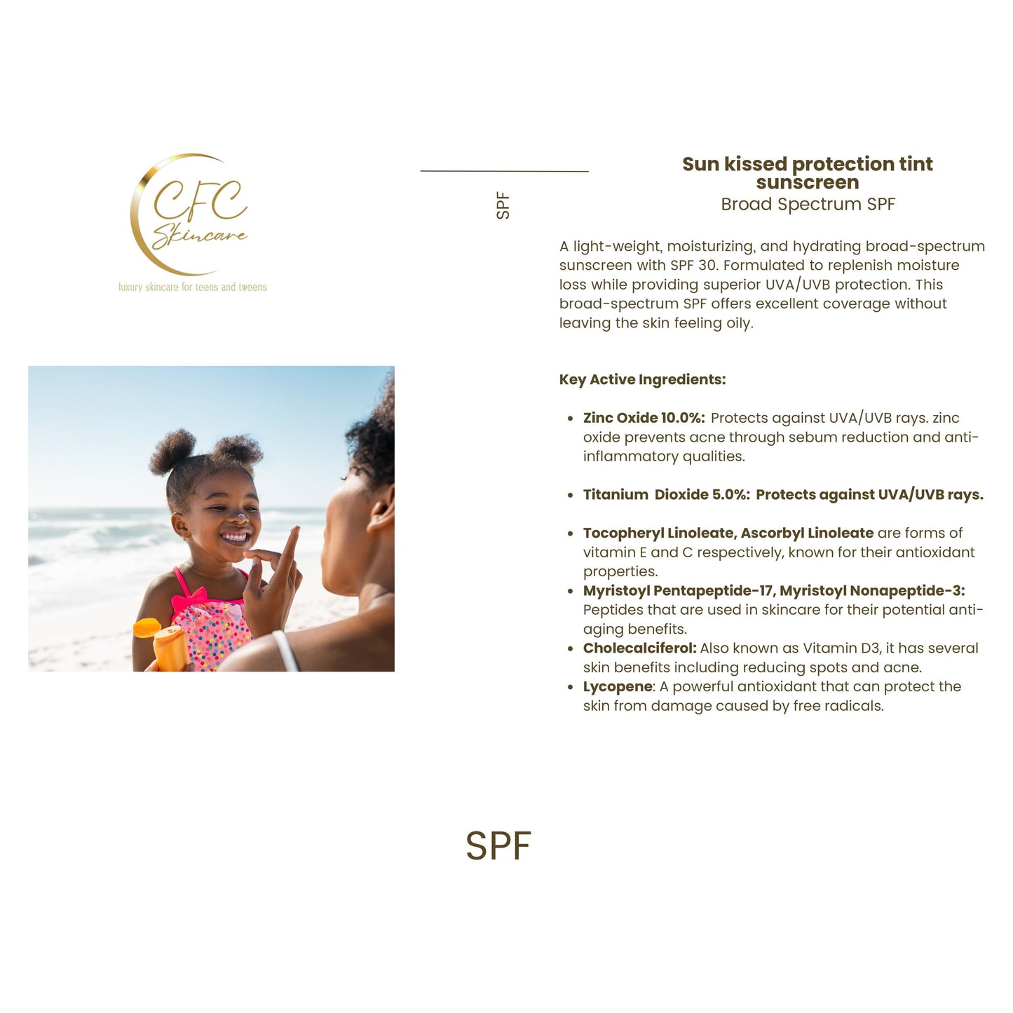 Sun Kissed Protection Tinted Sunscreen SPF 30